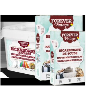 bicarbonate de soude 4kg, 1kg & 500g Forever Vintage