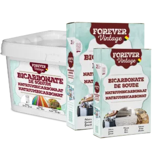 bicarbonate de soude 4kg, 1kg & 500g Forever Vintage