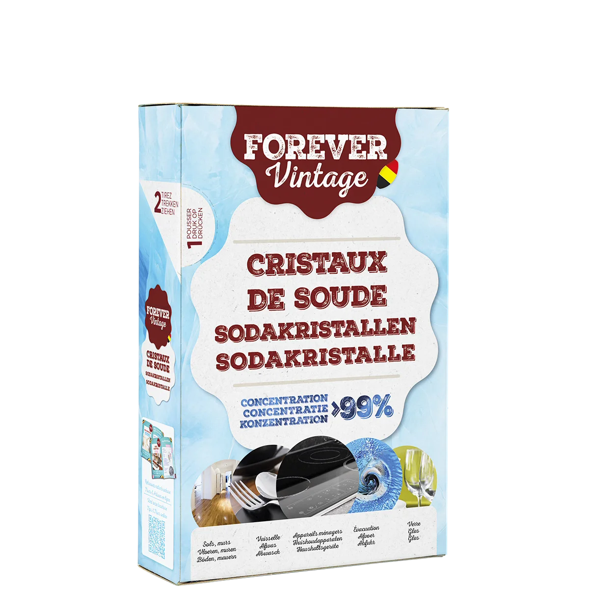cristaux de soude 500g Forever Vintage