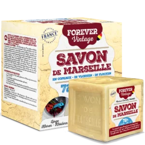 savon de Marseille copeaux 500g & cube 300g forever vintage