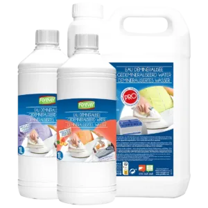 Eau déminéralisée traditionnelle, pêche & lavande 1l & 5l Forever Products