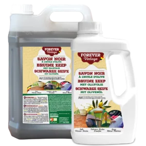 savon noir à l'huile d'olive 1L & 5L Forever Vintage