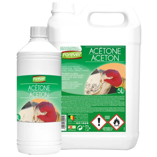 Acetone, 1l & 5l Forever Products