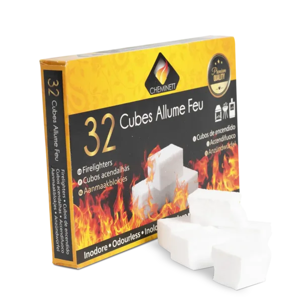 Firelighters blocks premium, 32p, Cheminett