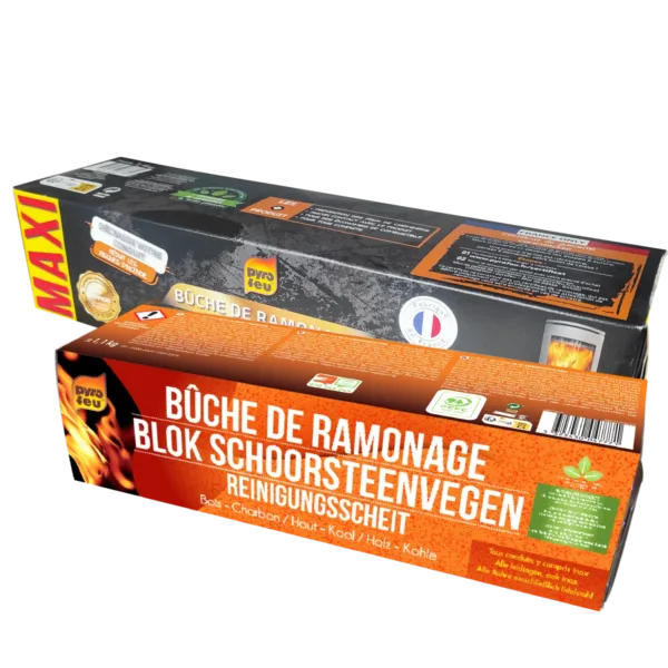 Buche de ramonage, 1.1kg & 1.4kg, Pyrofeu
