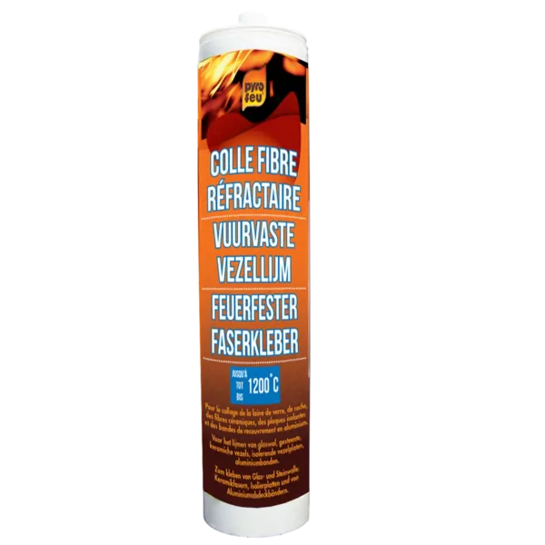 Fire-resistant glue for fibres, 310ml, Pyrofeu