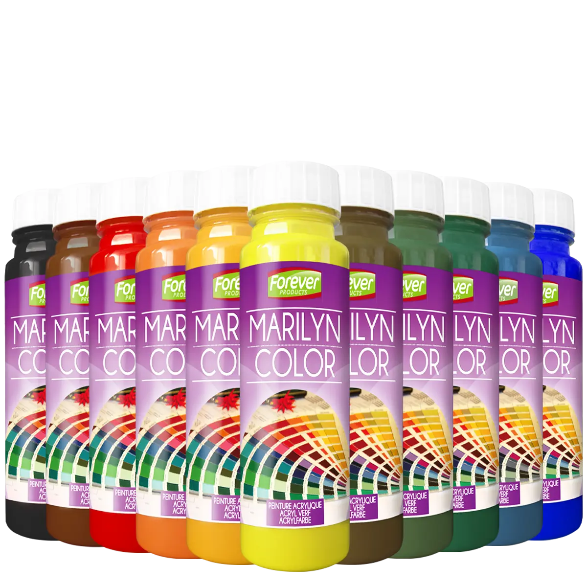 Dye acrylic paints, colours, Forever Products