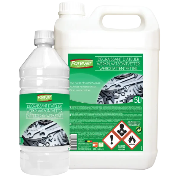 Werkplaats ontvetter, 1l & 5l Foreve Products