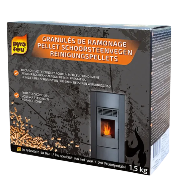 Chimney sweeping pellets, 1.5kg, Pyrofeu