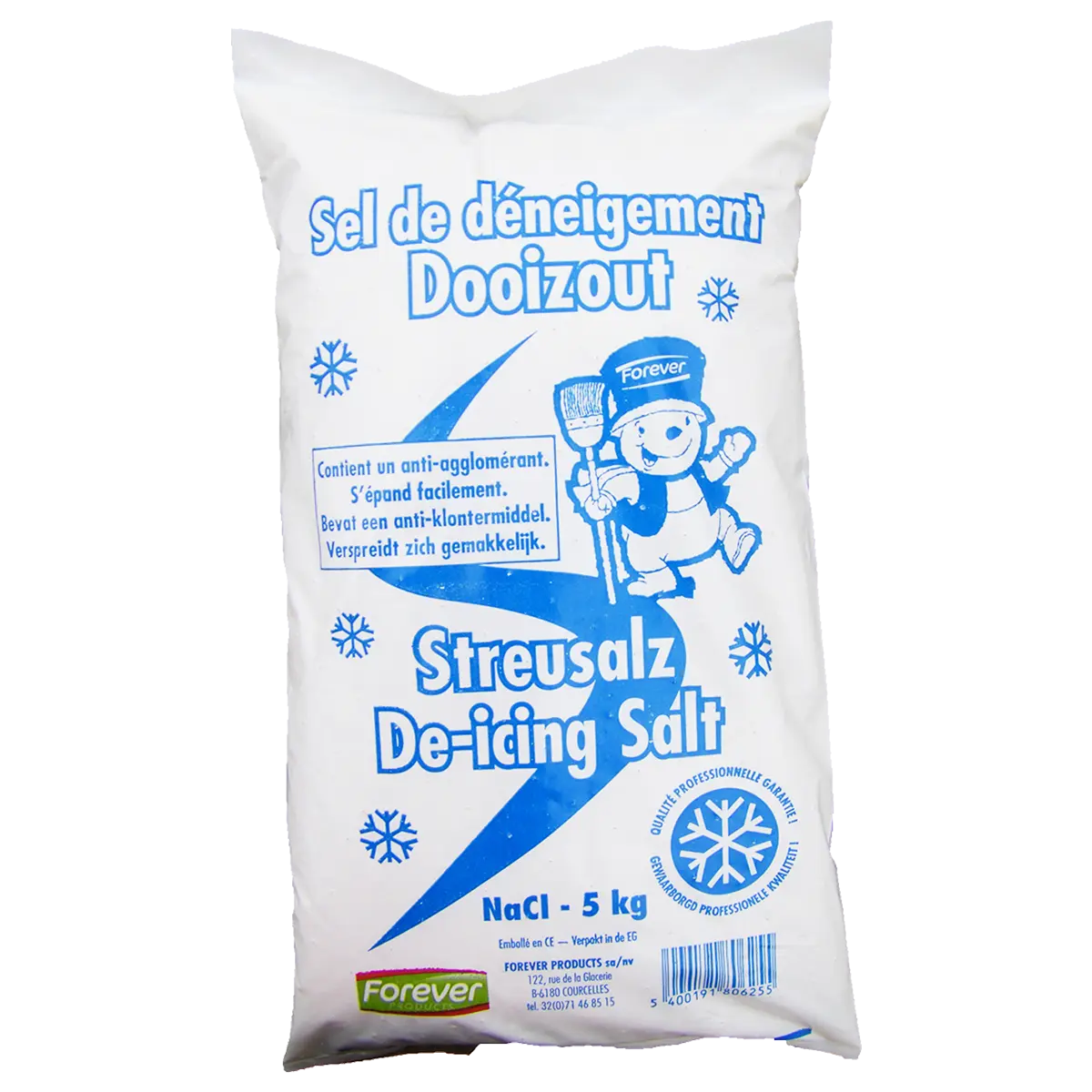 Sel de déneigement, 5kg, Forever Products