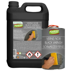 Black varnish, 1l Forever Products
