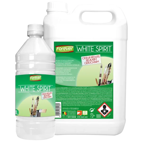 White spirit reduced odour, 1l & 5l Forever Products