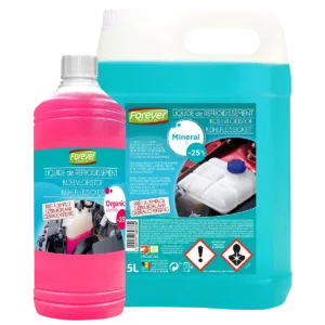Cooling fluid, mineral & organique, 1l & 5l, Forever Products